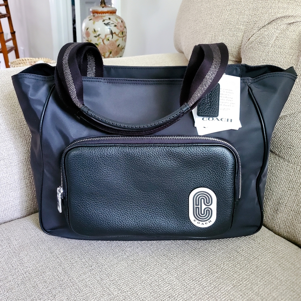 Coach Large Tote in Black